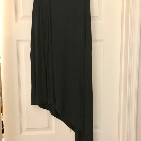 NWOT WHBM ASYMMETRIC PLEAT-WAIST MAXI SKIRT - Picture 4 of 4